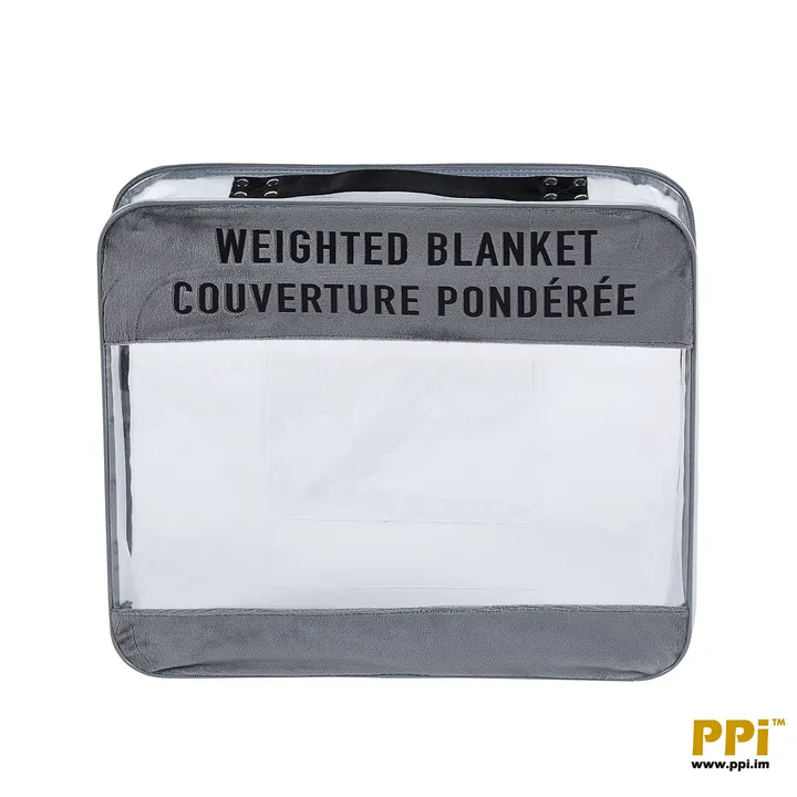 wire bag for weighted blanket with customer fabric